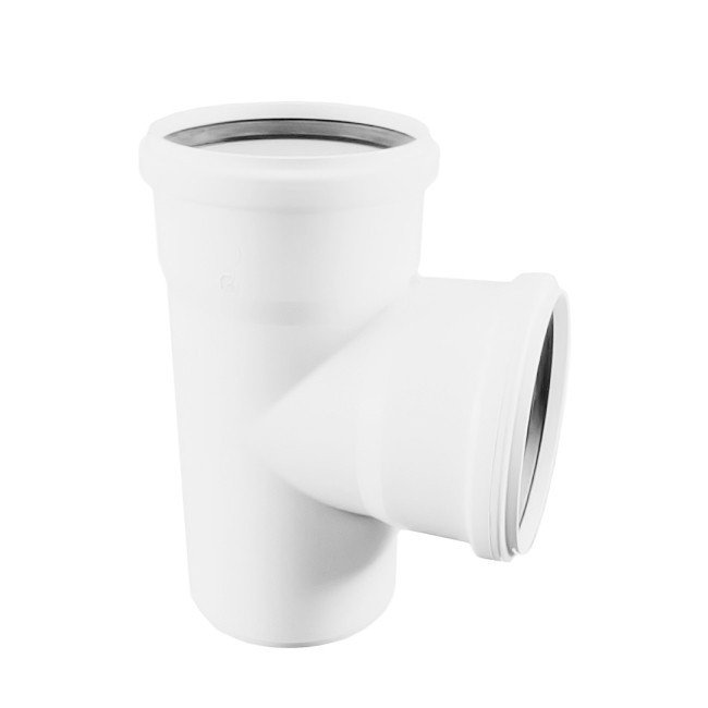 Тройник канализационный бесшум. 110*110*90 Синикон Комфорт