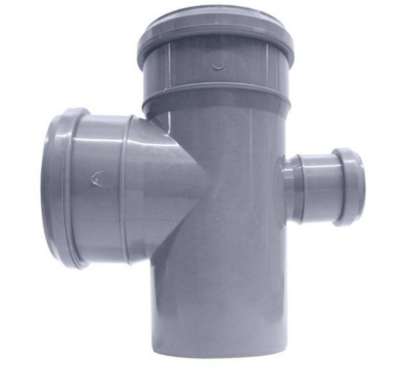 Крестовина канализационная внутренняя одноплоскостная 110x110x50 мм/90° Политэк